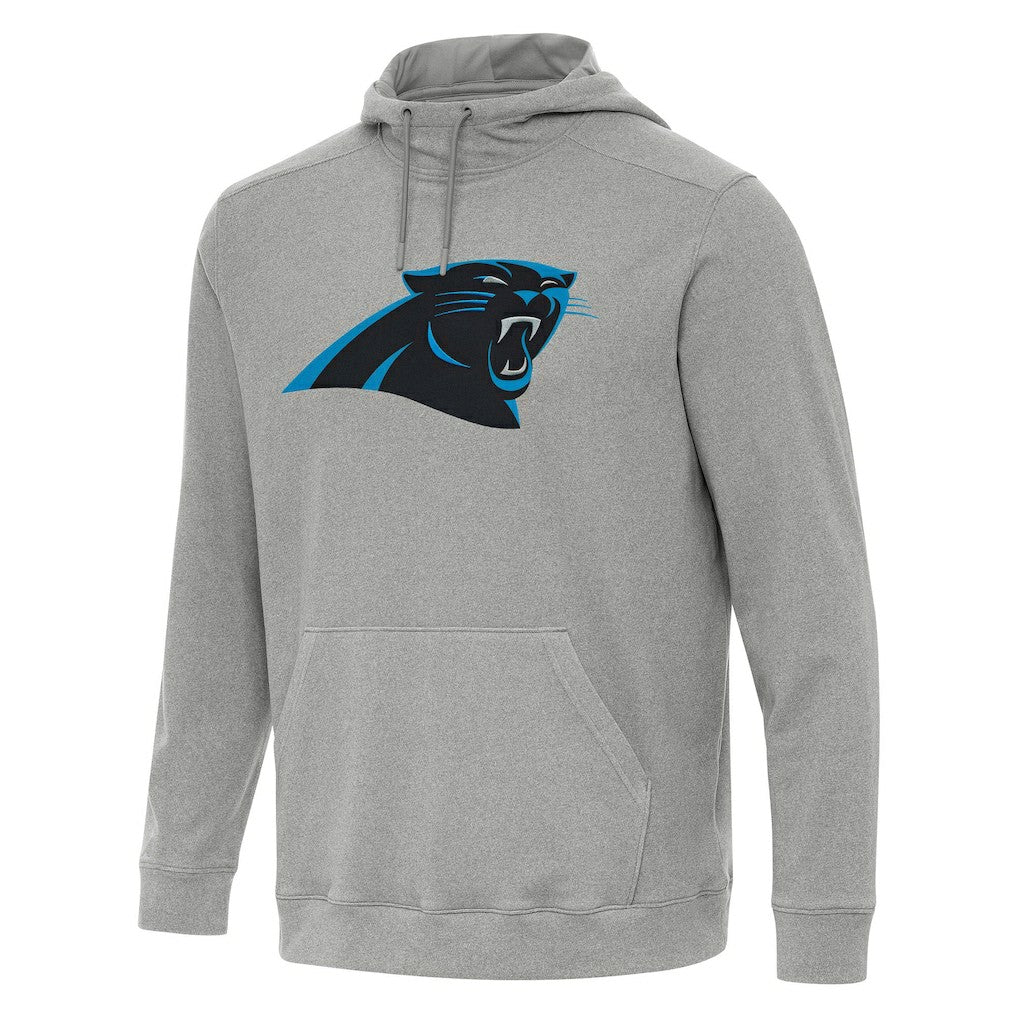 Carolina Panthers Antigua Cloud Pullover Hoodie - Heather Gray sale