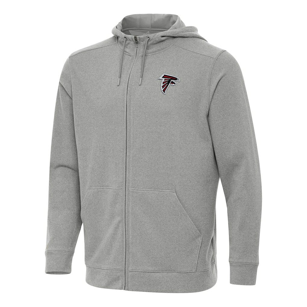 Atlanta Falcons Antigua Effortless Full-Zip Hoodie - Heather Gray online