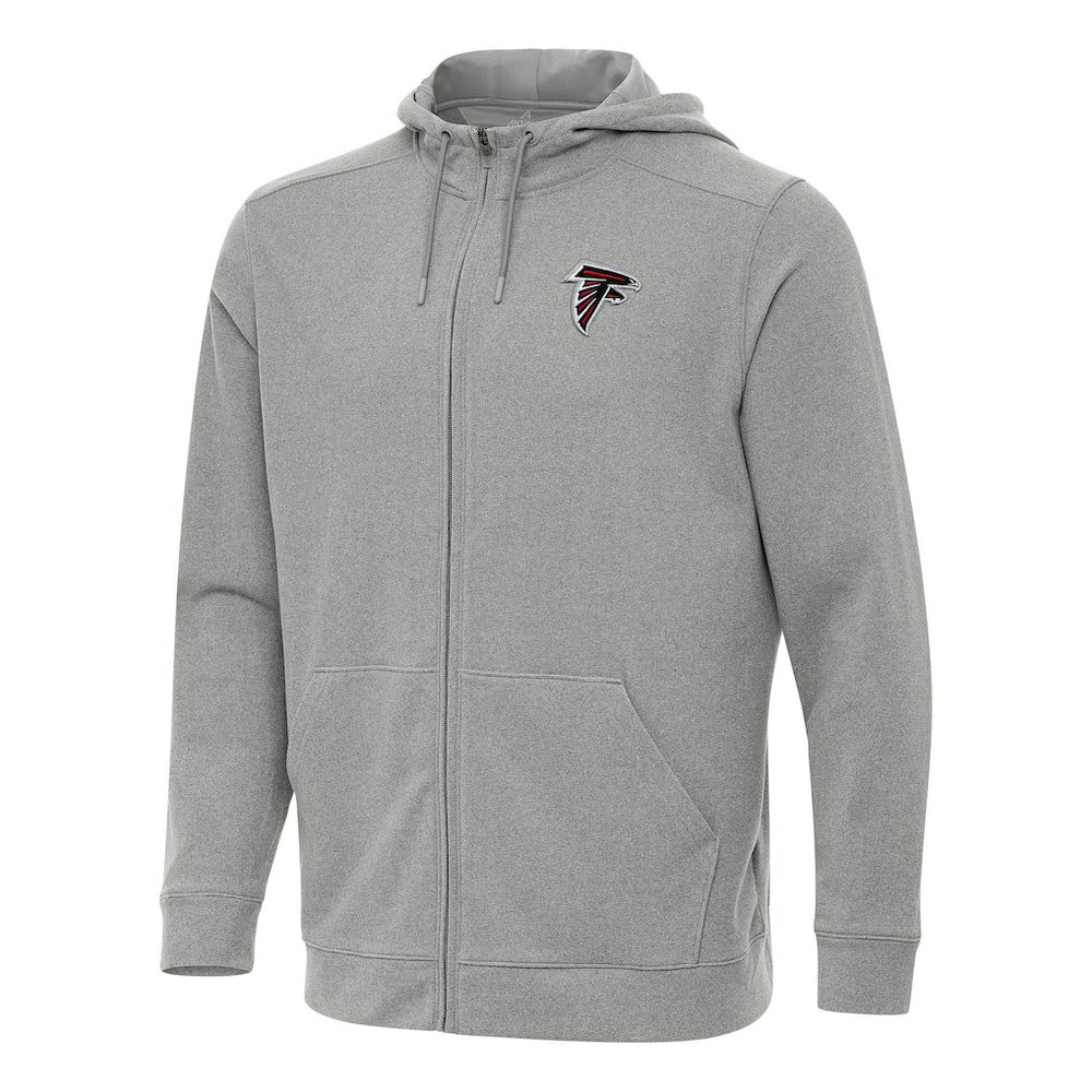Atlanta Falcons Antigua Effortless Full-Zip Hoodie - Heather Gray online