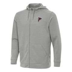 Atlanta Falcons Antigua Effortless Full-Zip Hoodie - Heather Gray online