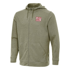 New York Giants Antigua Effortless Full-Zip Hoodie - Olive sale