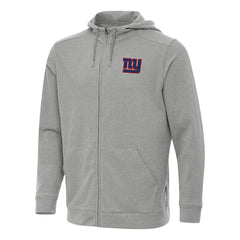New York Giants Antigua Effortless Full-Zip Hoodie - Heather Gray sale