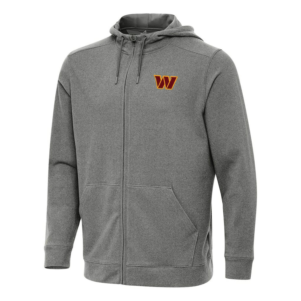 Washington Commanders Antigua Effortless Full-Zip Hoodie - Heather Black online
