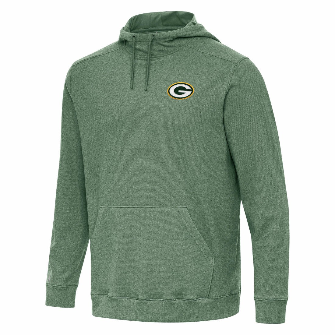 Green Bay Packers Antigua Cloud Pullover Hoodie - Heather Green online