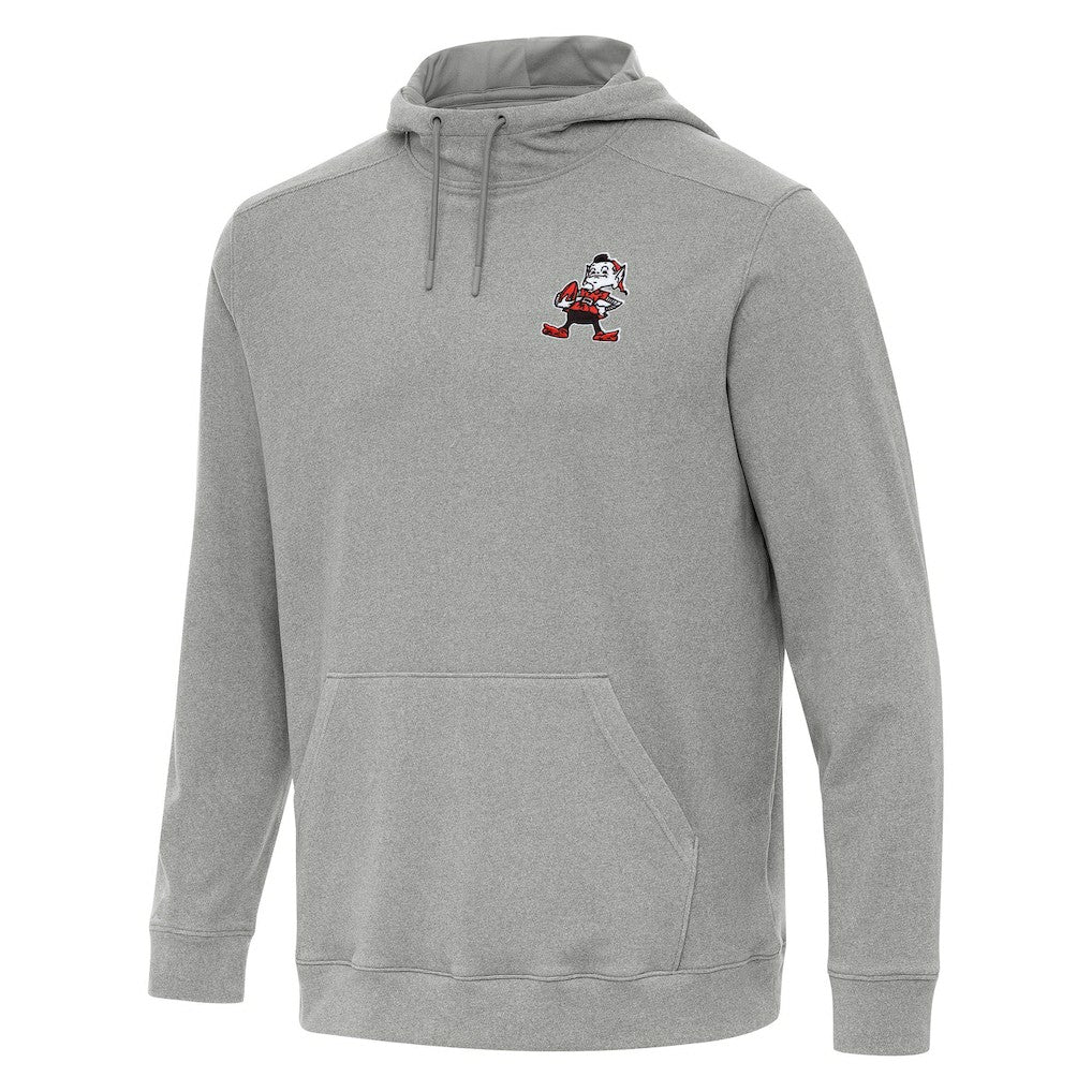 Cleveland Browns Antigua Cloud Pullover Hoodie - Heather Gray on sale