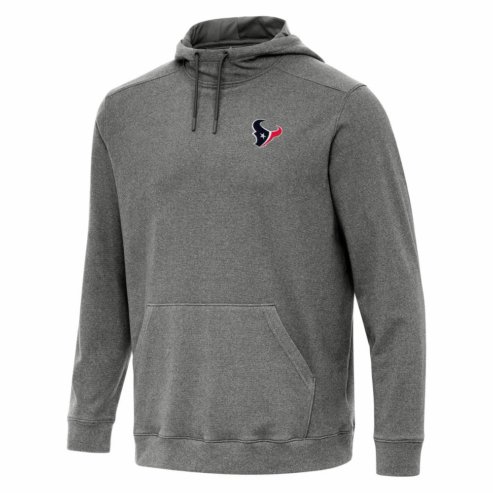 Houston Texans Antigua Cloud Pullover Hoodie - Heather Black discount