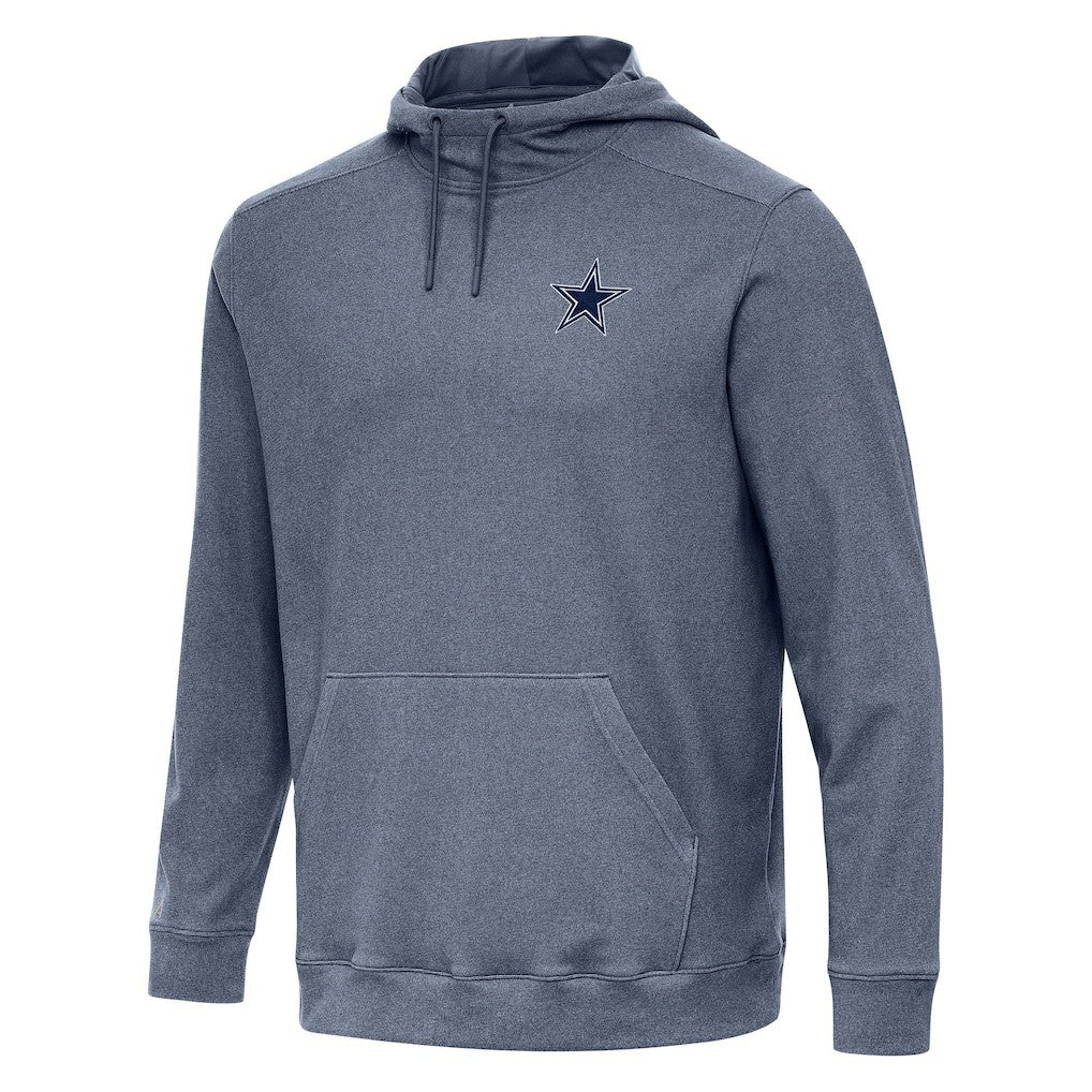 Dallas Cowboys Antigua Cloud Pullover Hoodie - Heather Navy sale