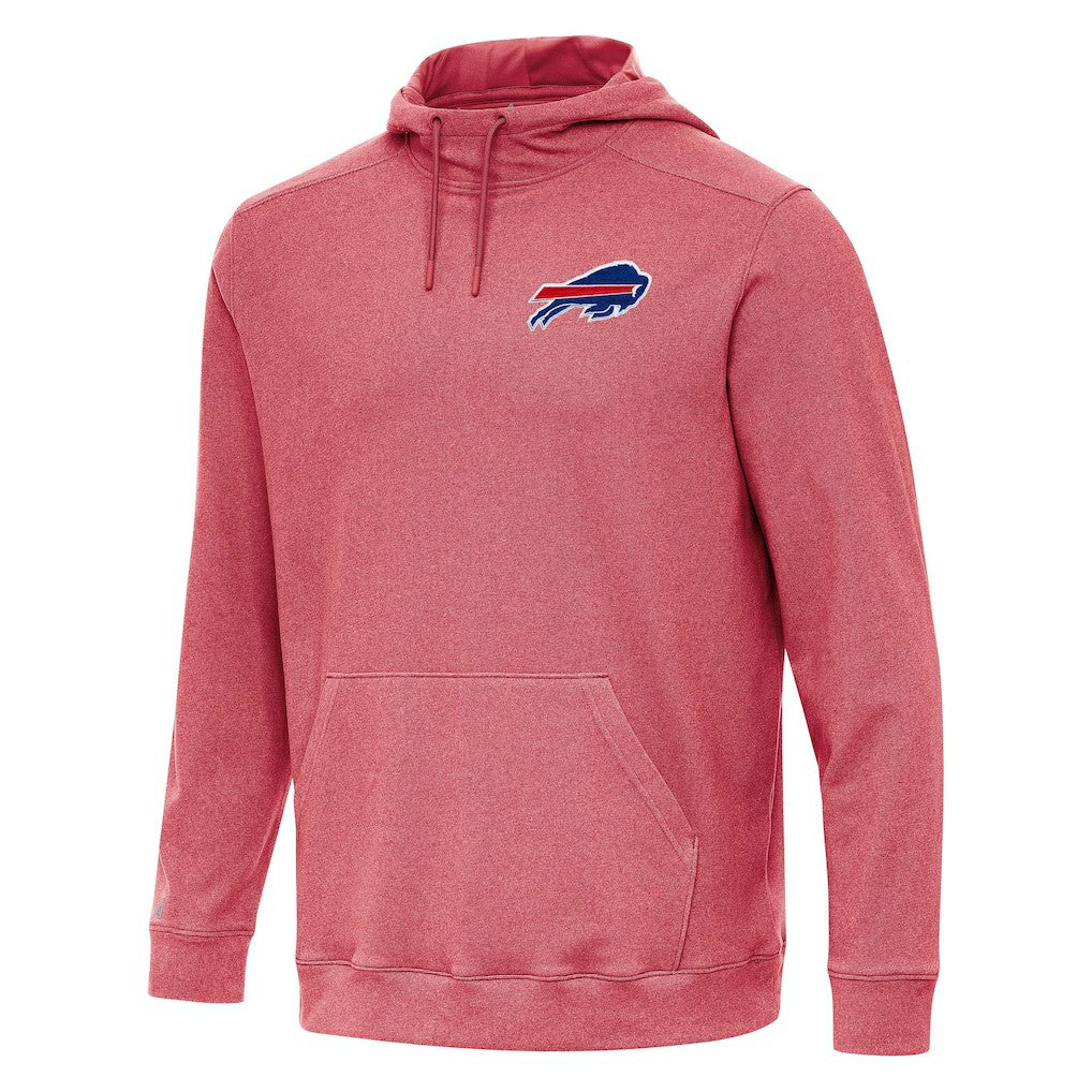 Buffalo Bills Antigua Cloud Pullover Hoodie - Heather Red discount