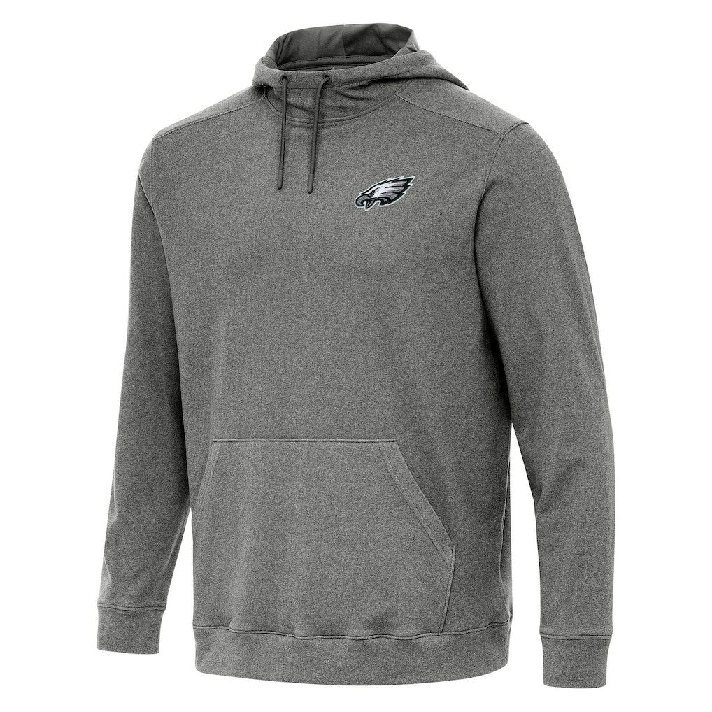 Philadelphia Eagles Antigua Cloud Pullover Hoodie - Heather Black online