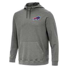 Buffalo Bills Antigua Cloud Pullover Hoodie - Heather Black on sale