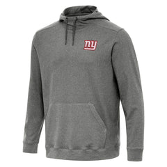 New York Giants Antigua Cloud Pullover Hoodie - Heather Black cheap