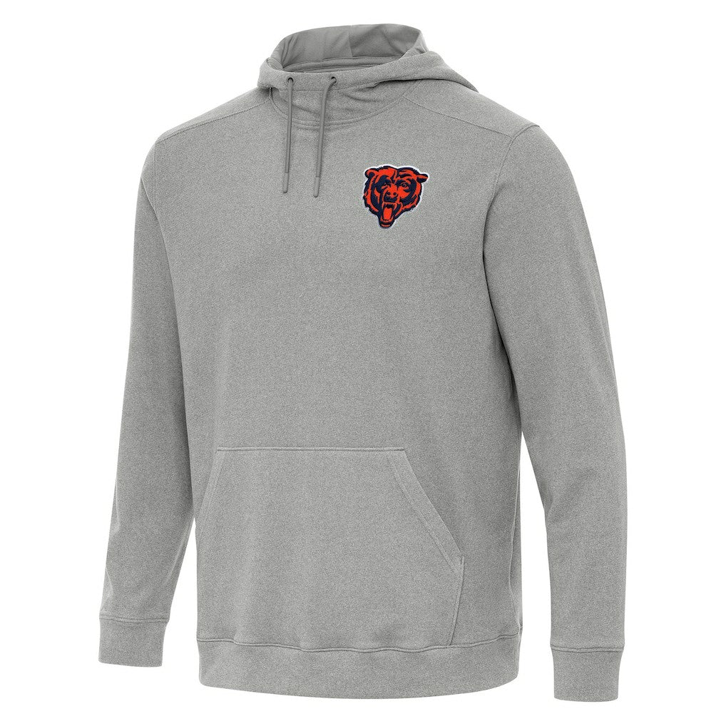 Chicago Bears Antigua Cloud Pullover Hoodie - Heather Gray cheap
