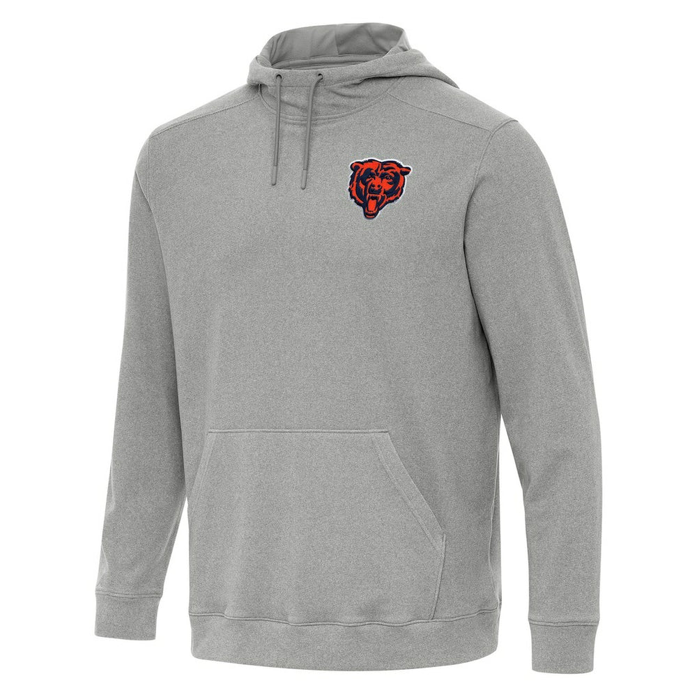 Chicago Bears Antigua Cloud Pullover Hoodie - Heather Gray cheap