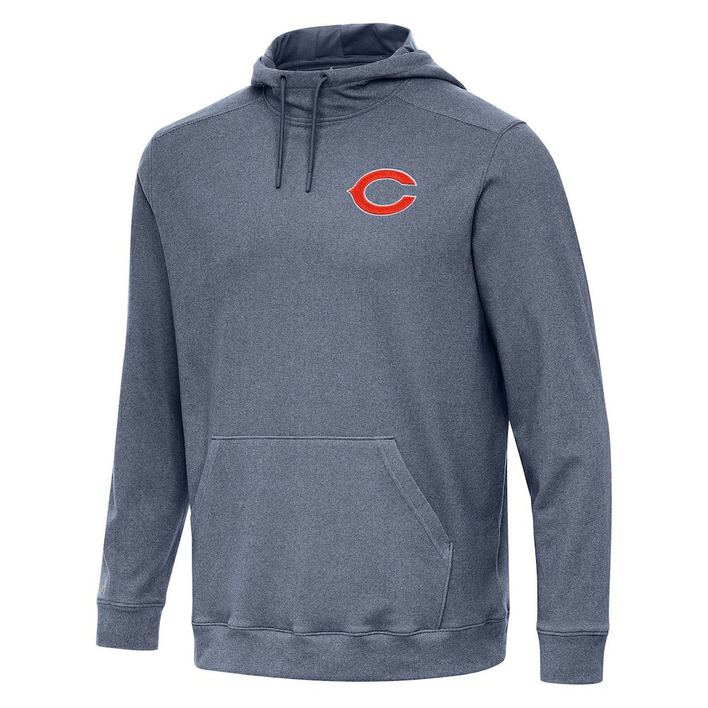 Chicago Bears Antigua Cloud Pullover Hoodie - Heather Navy for sale