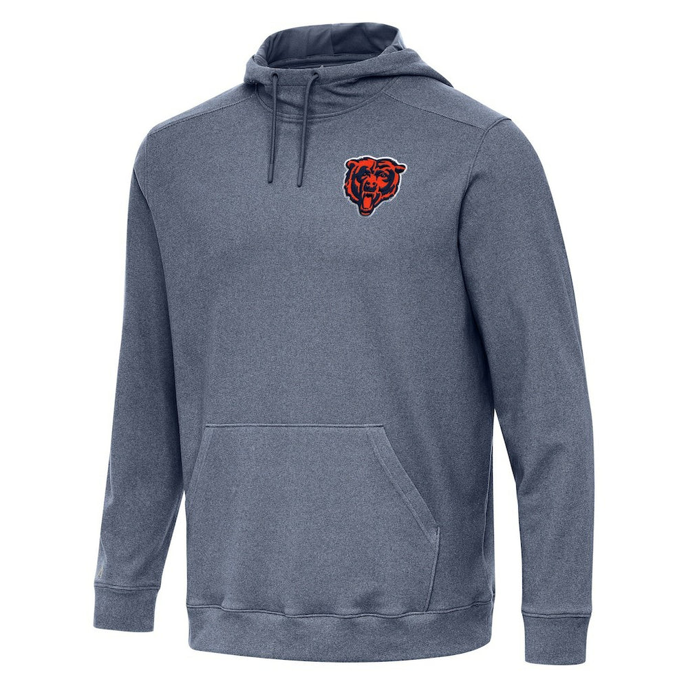 Chicago Bears Antigua Cloud Pullover Hoodie - Heather Navy discount