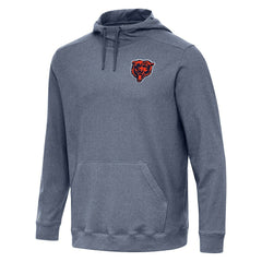 Chicago Bears Antigua Cloud Pullover Hoodie - Heather Navy discount