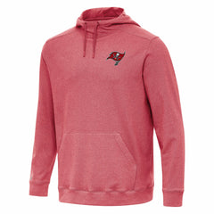 Tampa Bay Buccaneers Antigua Cloud Pullover Hoodie - Heather Red for sale