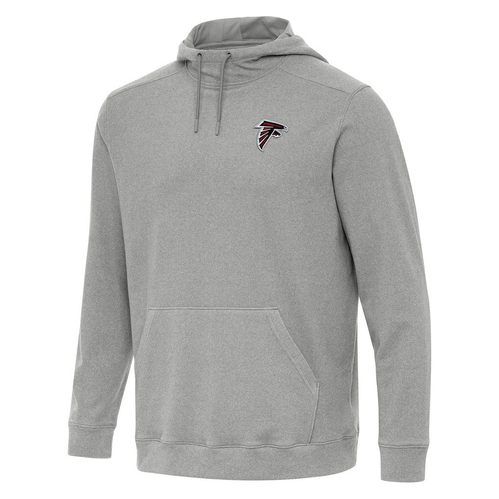 Atlanta Falcons Antigua Cloud Pullover Hoodie - Heather Gray on sale