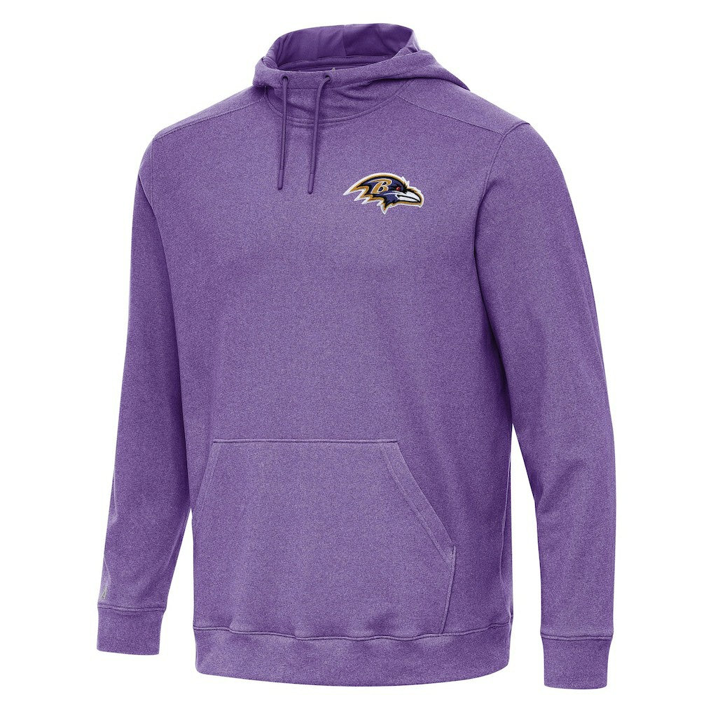 Baltimore Ravens Antigua Cloud Pullover Hoodie - Heather Purple for sale
