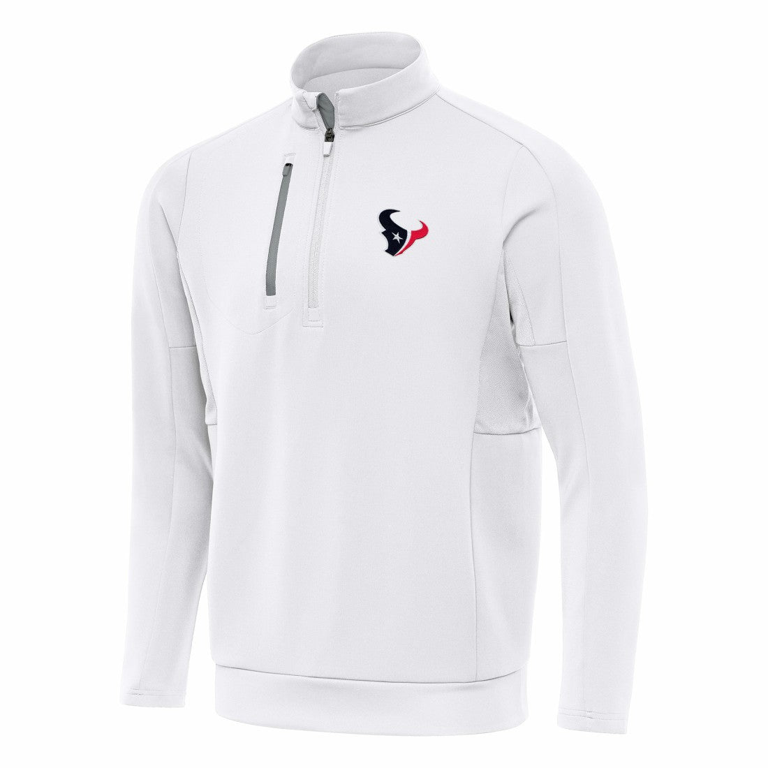 Houston Texans Antigua Generation Quarter-Zip Pullover Top - White outlet