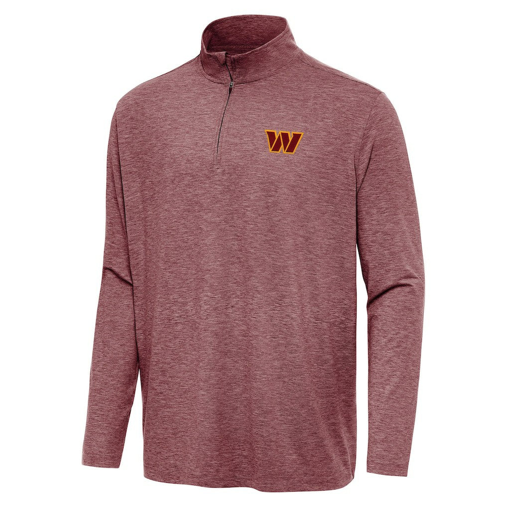 Washington Commanders Antigua Hunk Quarter-Zip Jacket - Heather Burgundy online