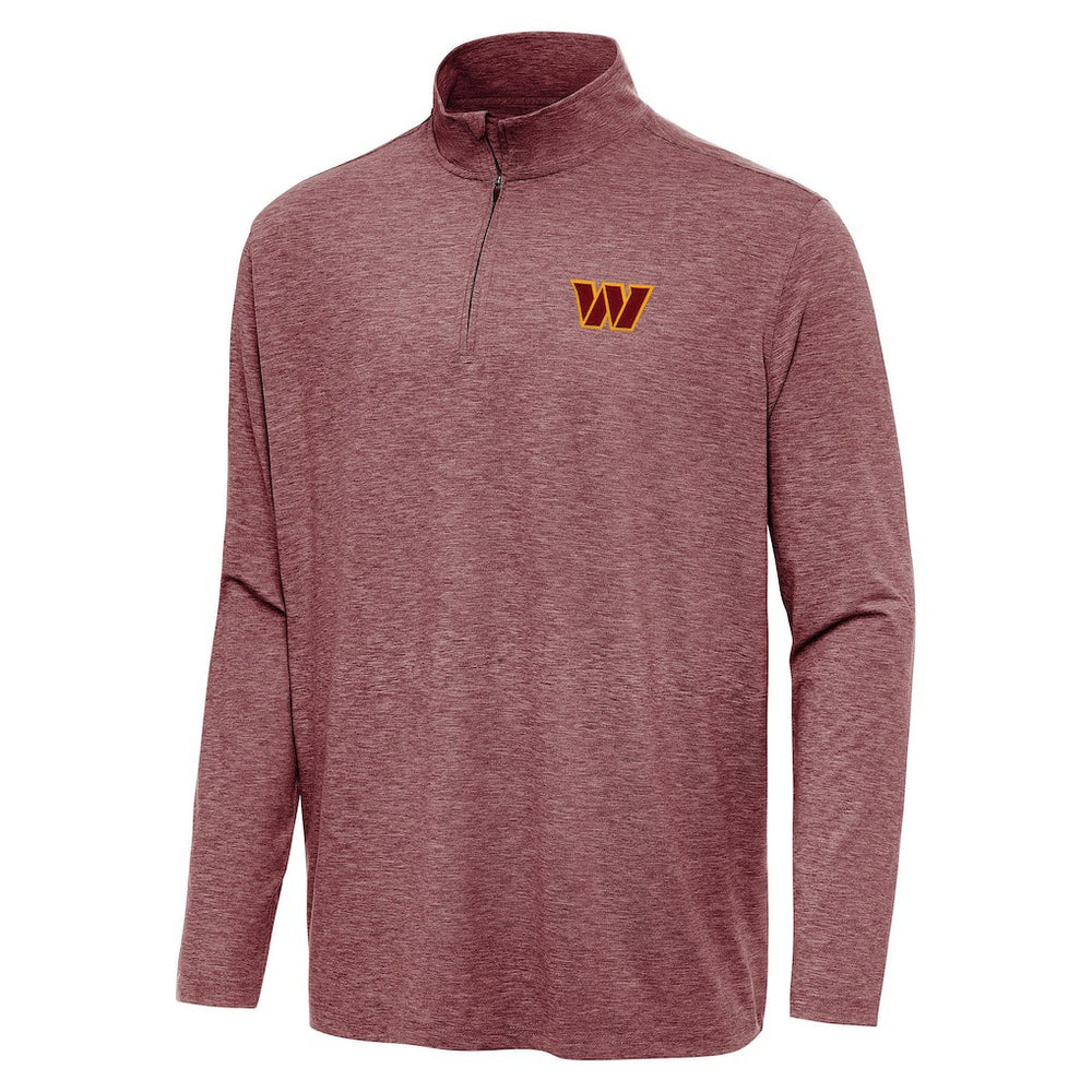 Washington Commanders Antigua Hunk Quarter-Zip Jacket - Heather Burgundy online