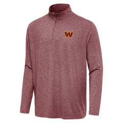 Washington Commanders Antigua Hunk Quarter-Zip Jacket - Heather Burgundy online