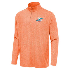 Miami Dolphins Antigua Hunk Quarter-Zip Jacket - Heather Orange online