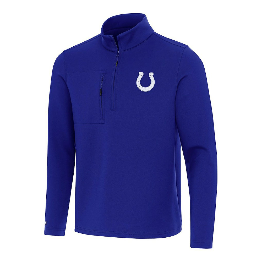 Indianapolis Colts Antigua Insider Quarter-Zip Pullover Top - Royal outlet