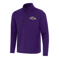 Baltimore Ravens Antigua Insider Quarter-Zip Pullover Top - Purple on sale
