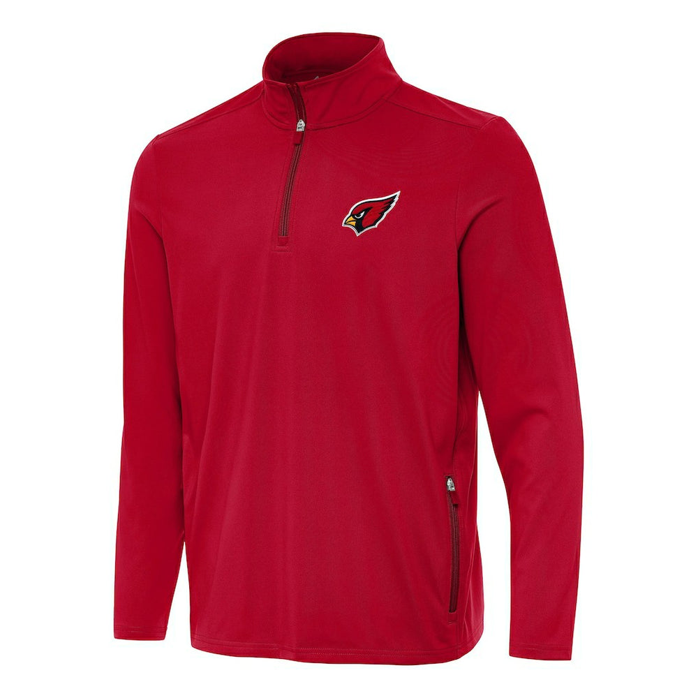 Arizona Cardinals Antigua Perilous Quarter-Zip Pullover Top - Cardinal for sale