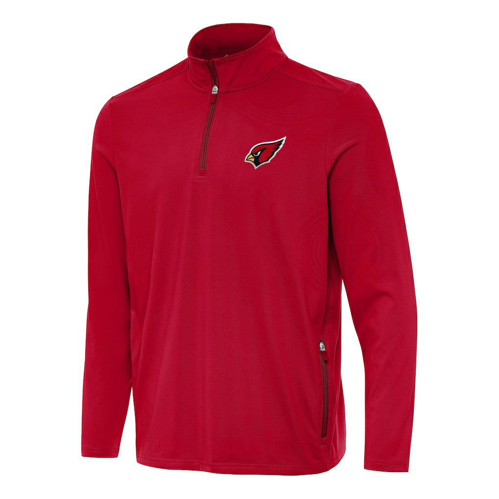 Arizona Cardinals Antigua Perilous Quarter-Zip Pullover Top - Cardinal for sale