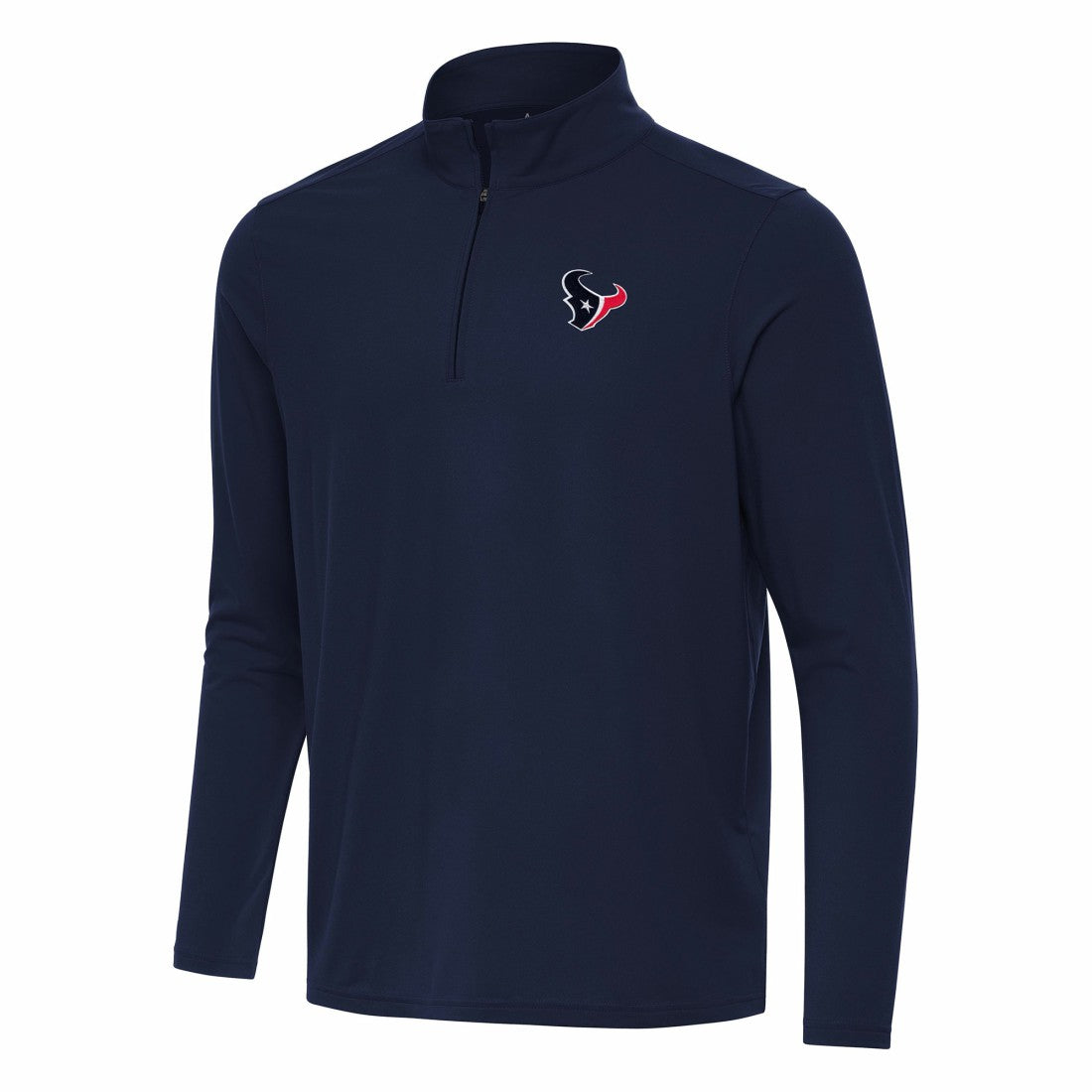 Houston Texans Antigua Intent Quarter-Zip Pullover Top - Navy discount