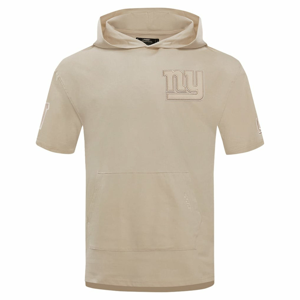 New York Giants Pro Standard Neutrals Capsule Short Sleeve Pullover Hoodie - Tan for sale