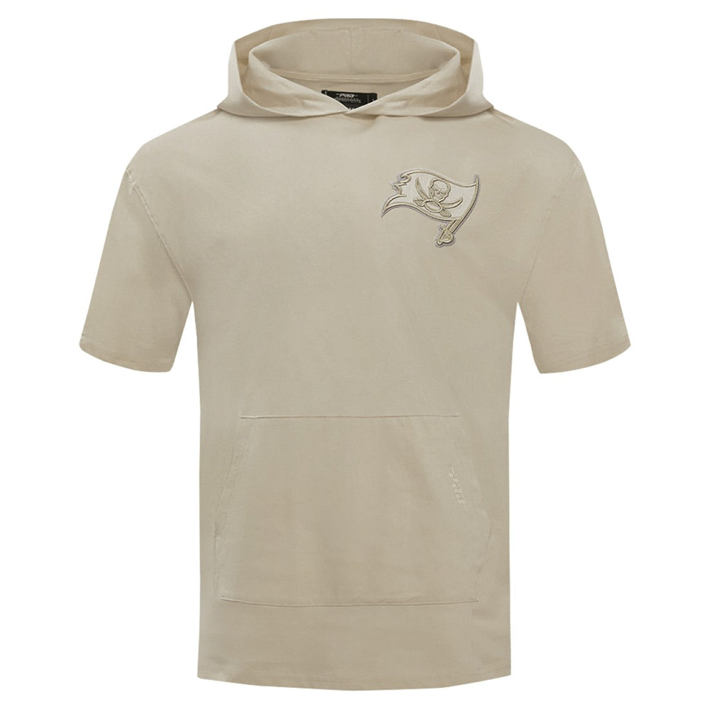 Tampa Bay Buccaneers Pro Standard Neutrals Capsule Short Sleeve Pullover Hoodie - Tan cheap