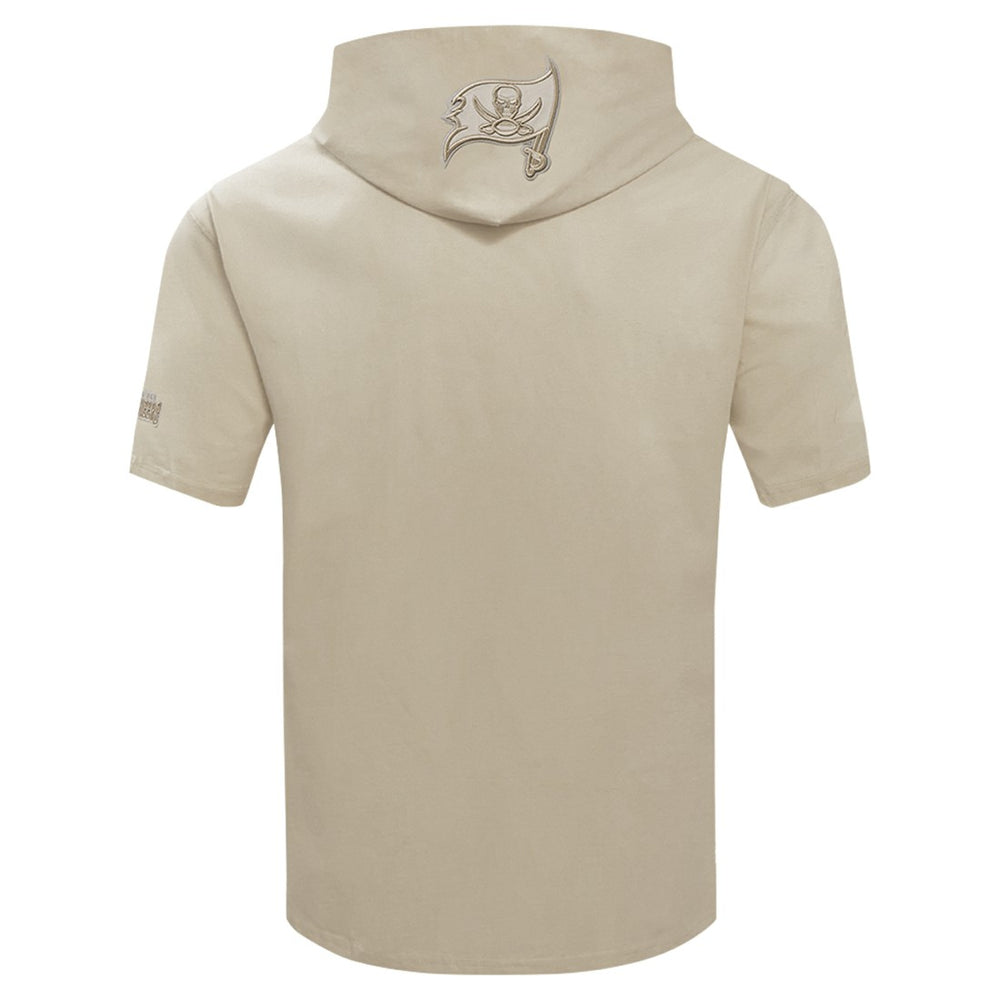 Tampa Bay Buccaneers Pro Standard Neutrals Capsule Short Sleeve Pullover Hoodie - Tan cheap
