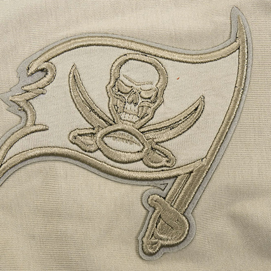 Tampa Bay Buccaneers Pro Standard Neutrals Capsule Short Sleeve Pullover Hoodie - Tan cheap