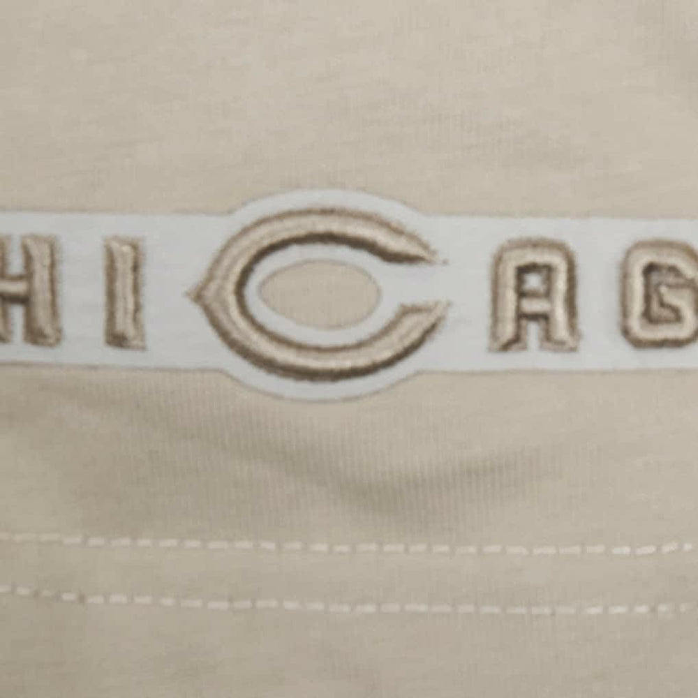 Chicago Bears Pro Standard Neutrals Capsule Short Sleeve Pullover Hoodie - Tan discount