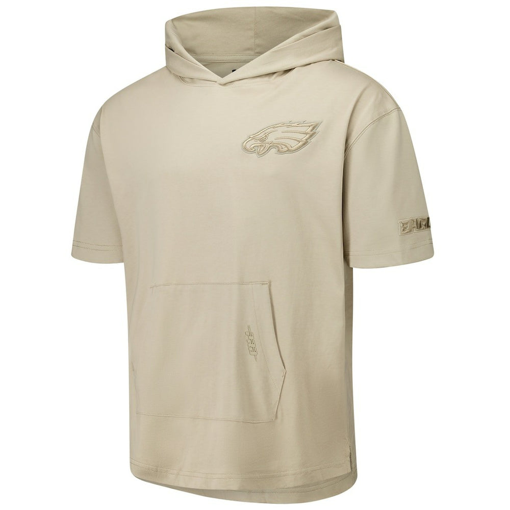 Philadelphia Eagles Pro Standard Neutrals Capsule Short Sleeve Pullover Hoodie - Tan outlet