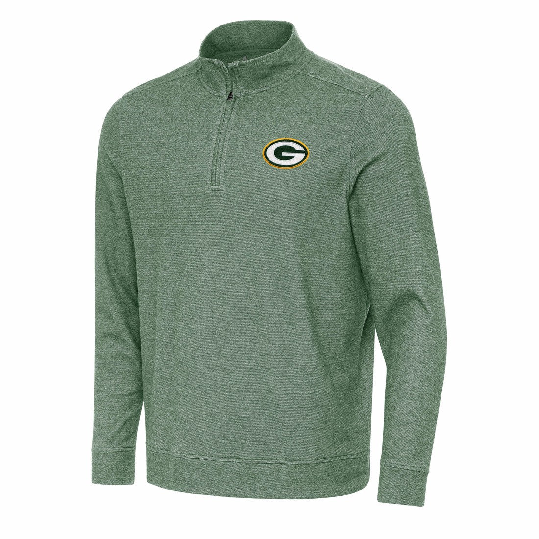 Green Bay Packers Antigua Subtle Quarter-Zip Top - Hunter Green for sale