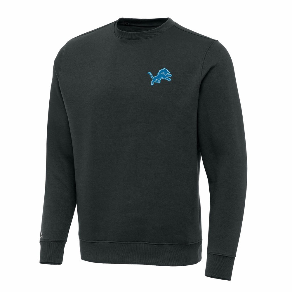 Detroit Lions Antigua Victory Pullover Sweatshirt - Charcoal discount