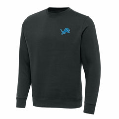 Detroit Lions Antigua Victory Pullover Sweatshirt - Charcoal discount