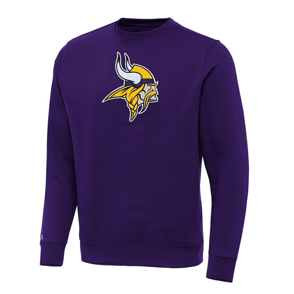 Minnesota Vikings Antigua Victory Pullover Sweatshirt - Purple for sale
