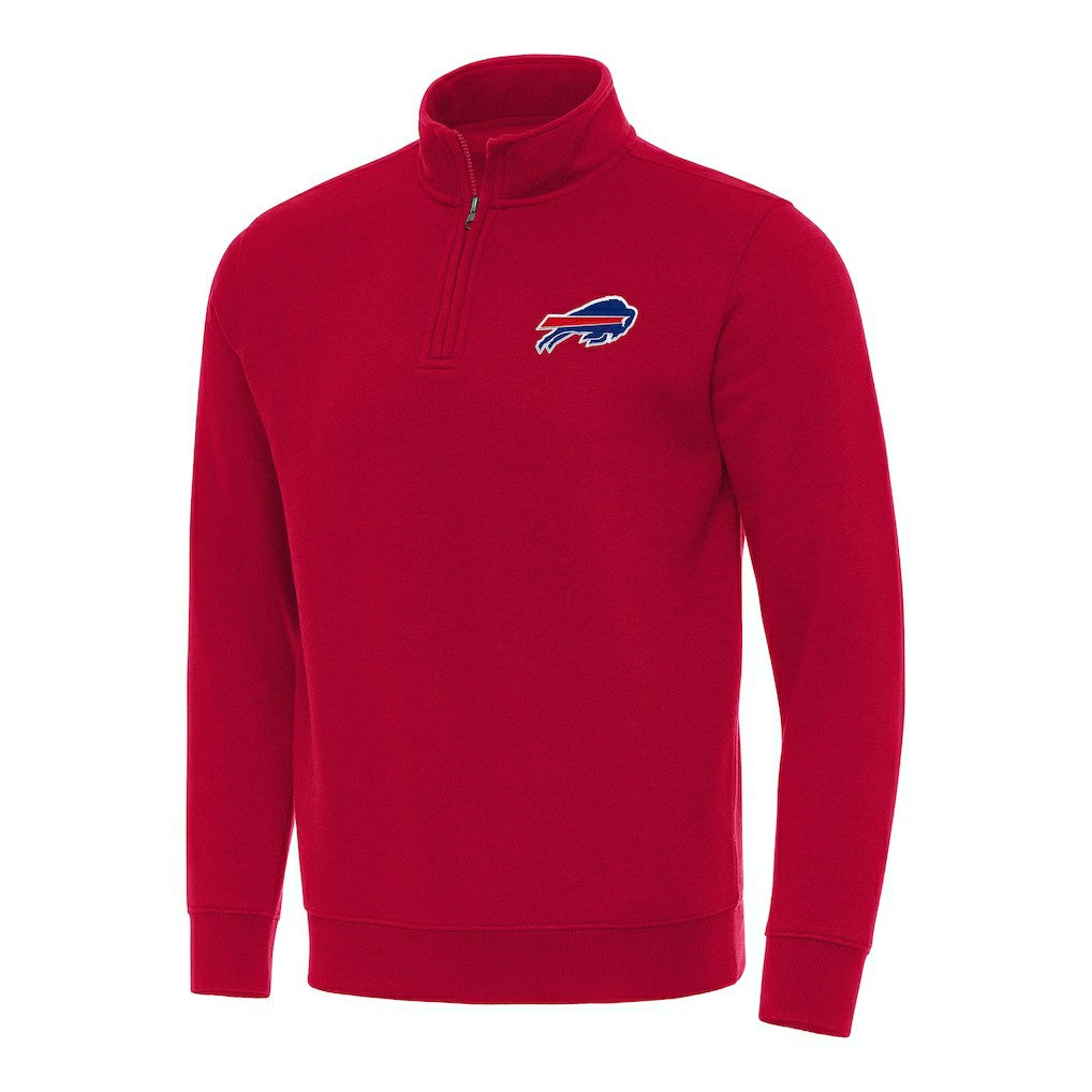Buffalo Bills Antigua Victory Quarter-Zip Pullover Top - Red online