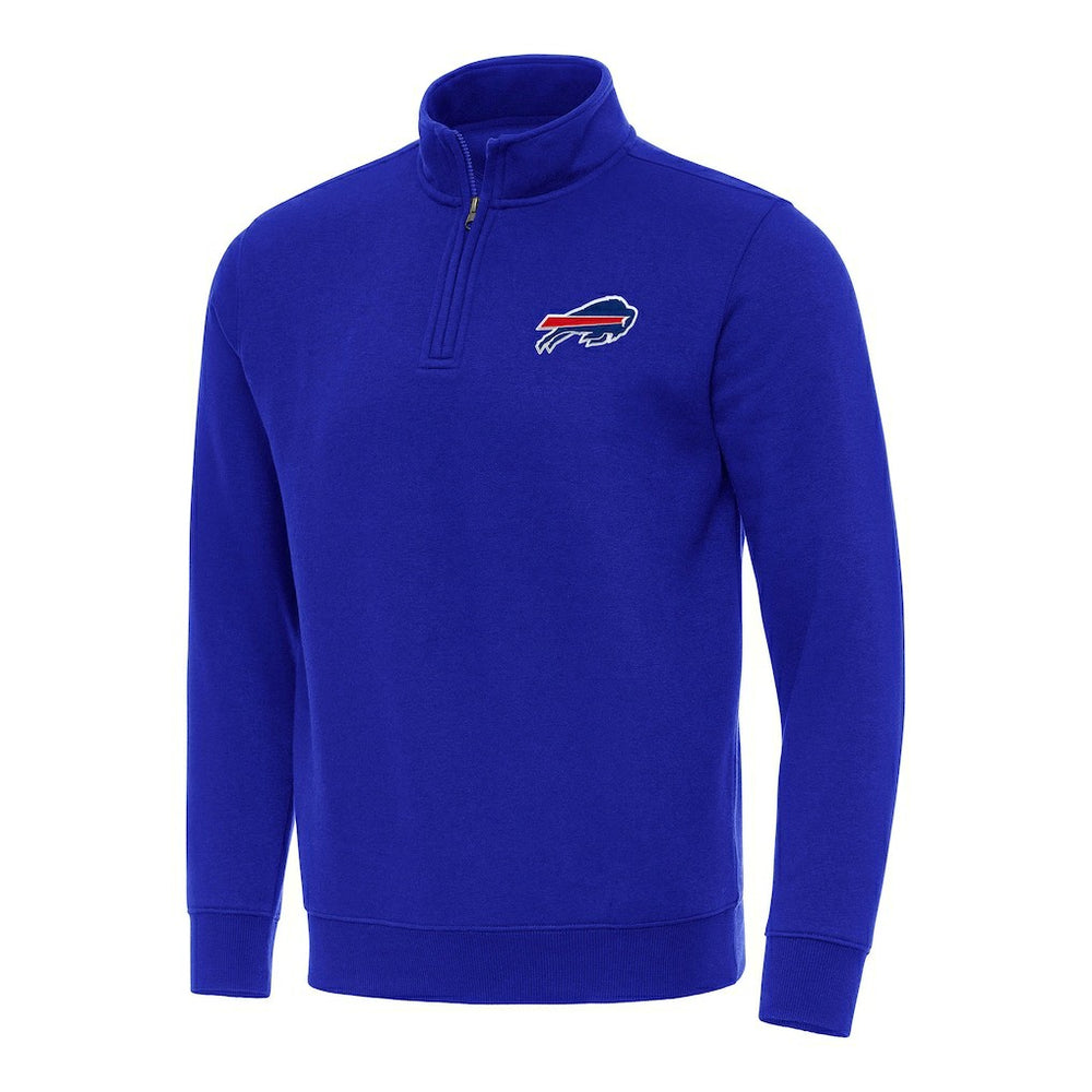 Buffalo Bills Antigua Victory Quarter-Zip Pullover Top - Royal cheap