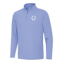 Indianapolis Colts Antigua Twine Quarter-Zip Jacket - Royal/White sale