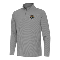 Jacksonville Jaguars Antigua Twine Quarter-Zip Jacket - Black/White online