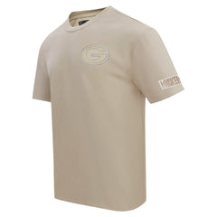 Green Bay Packers Pro Standard Drop Shoulder T-Shirt - Tan on sale
