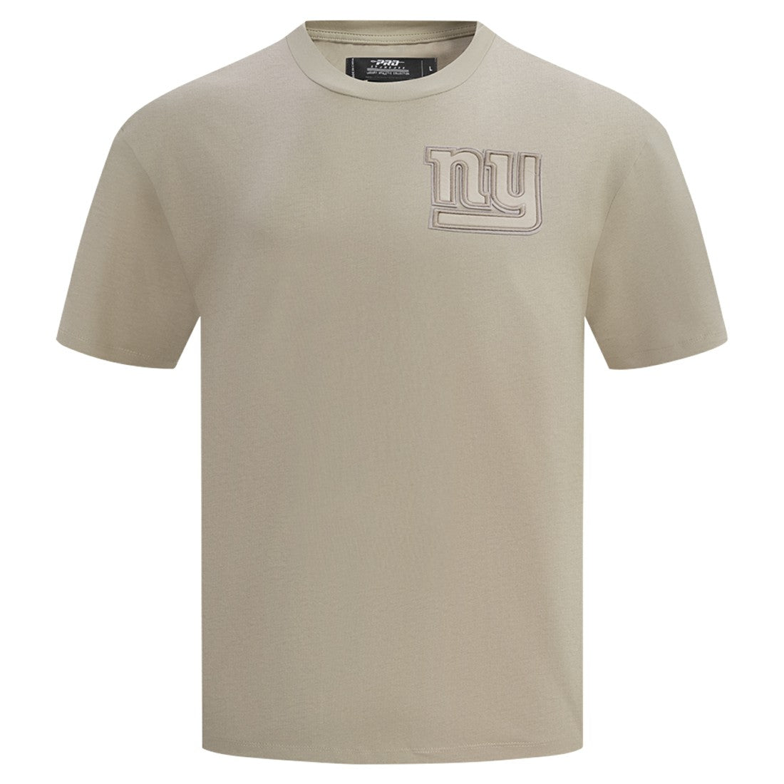 New York Giants Pro Standard Drop Shoulder T-Shirt - Tan on sale