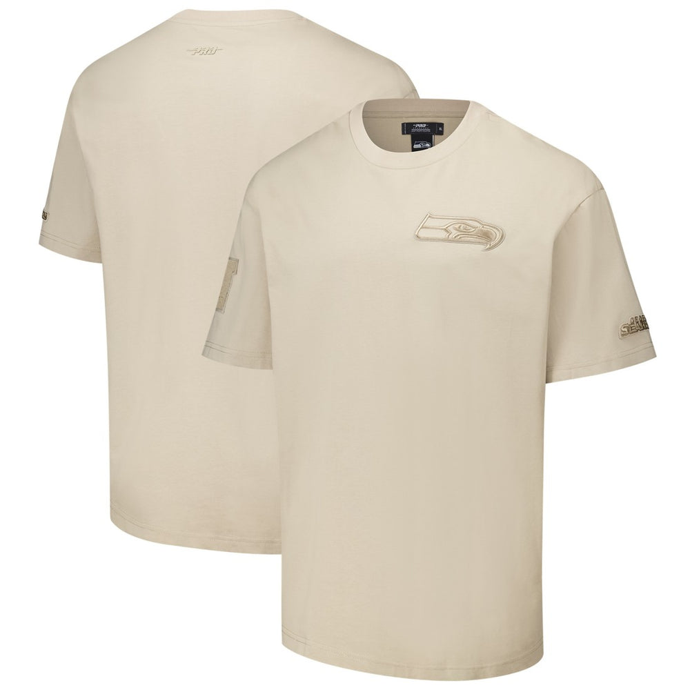 Seattle Seahawks Pro Standard Drop Shoulder T-Shirt - Tan online